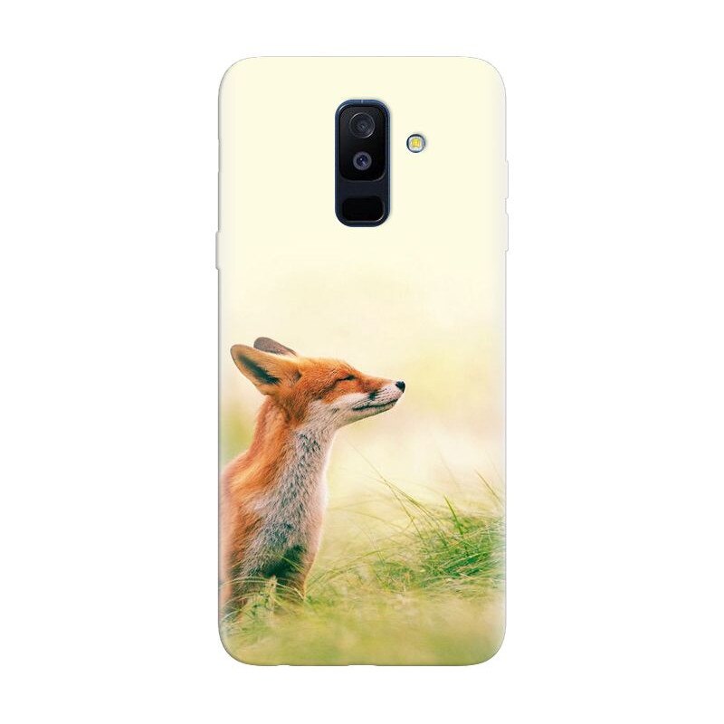 Husa silicon pentru Samsung Galaxy A6 Plus 2018, Fox Scenting Breeze