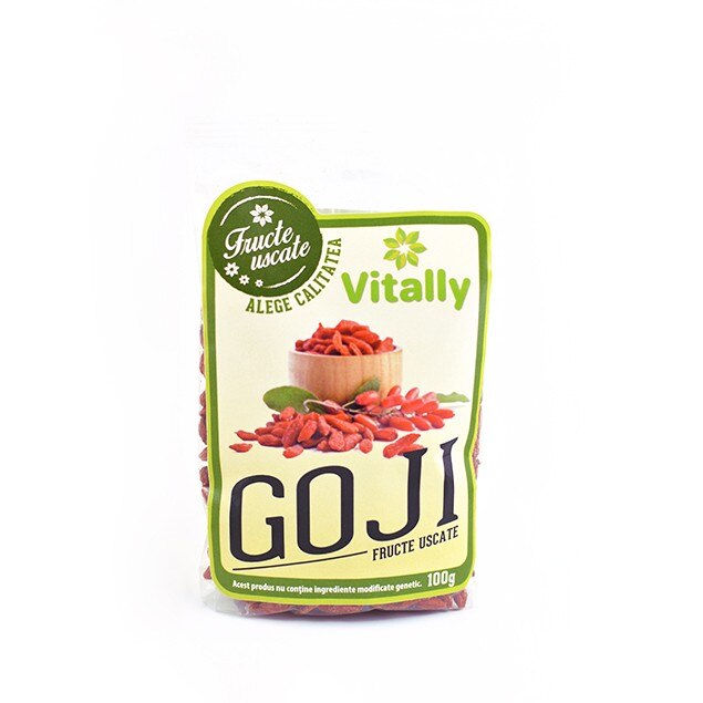 Goji fructe uscate 100g Vitally