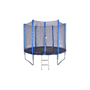 Trambulina Spartan cu plasa de protectie si scara, 426cm, 150kg Trambulina Spartan cu plasa de protectie si scara, 426cm, 150kg
