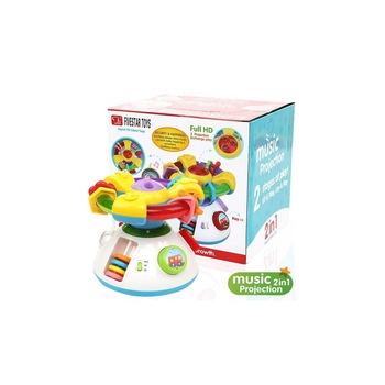 Centru Activitati Multiple Volan Cu Proiectii - Krista® Centru Activitati Multiple Volan Cu Proiectii - Krista®