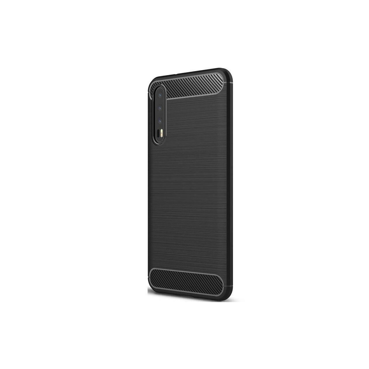 Husa Huawei P20 Pro - ApcGsm Armor Carbon Neagra
