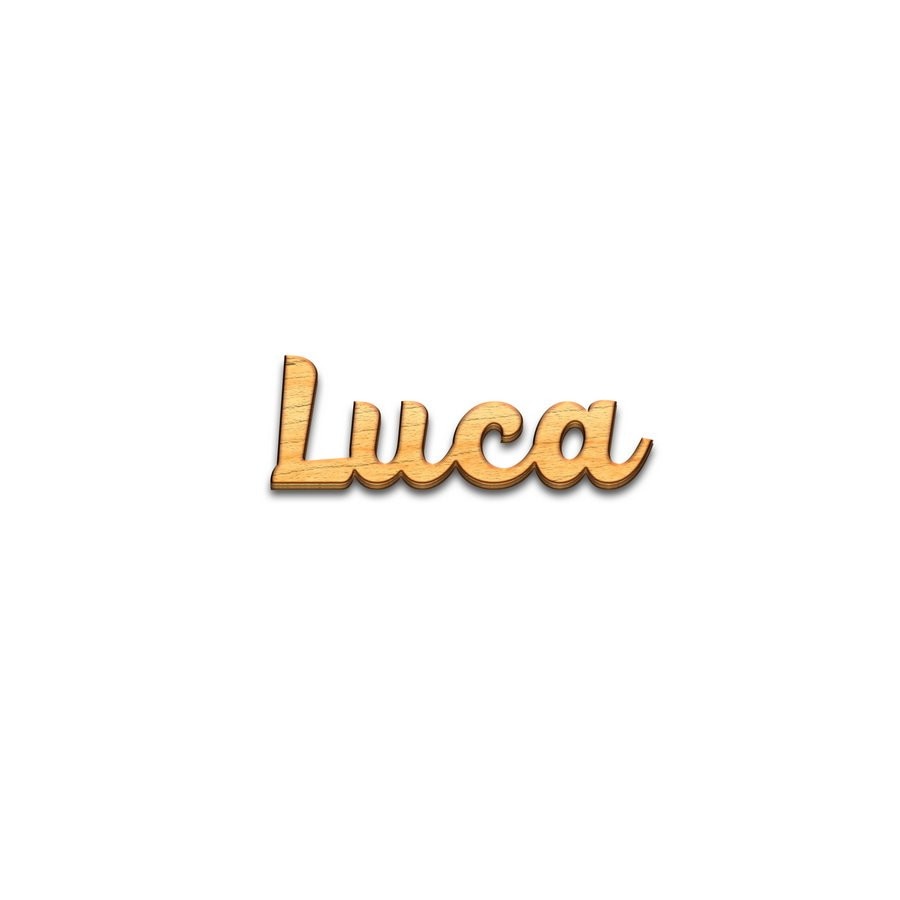 Decor nume Luca 15 cm inaltime