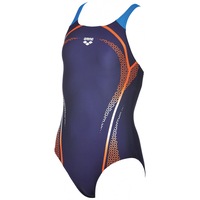 Costum inot Arena Modular Jr pentru copii, Navy/Mango, Albastru, M