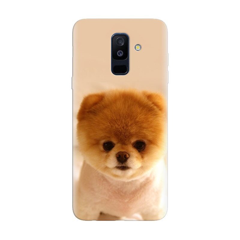 Husa silicon pentru Samsung Galaxy J8 Plus 2018, Cutest Puppy Dog
