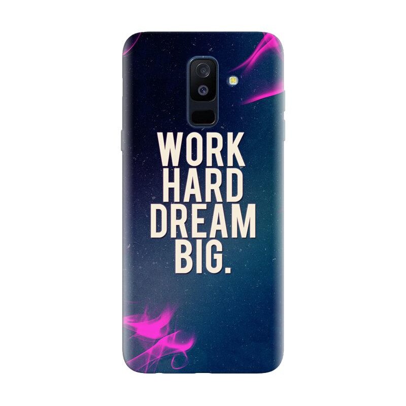 Husa silicon pentru Samsung Galaxy J8 Plus 2018, Dream Big