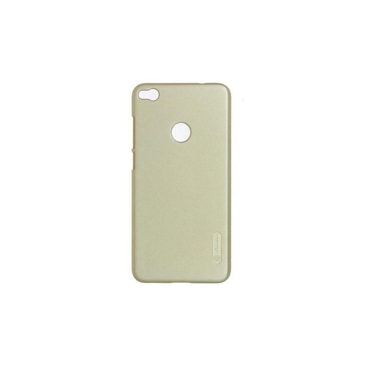 Nillkin Super Frosted Shield Golden Case + стъклено фолио за Huawei P8Lite, P9 Lite (2017)