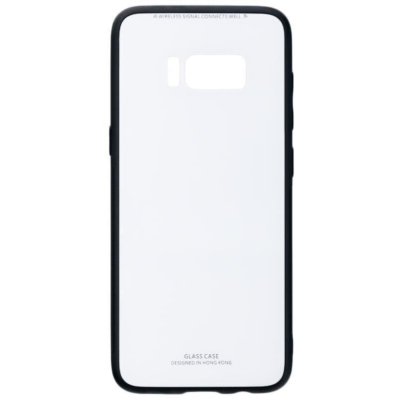 Husa Iberry Glass Alba Pentru Samsung Galaxy S8 G950
