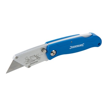 Cutter semiprofesional 100mm, rabatabil, lama mica, Silverline Cutter semiprofesional 100mm, rabatabil, lama mica, Silverline
