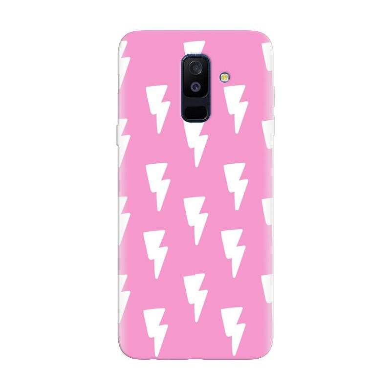 Husa silicon pentru Samsung Galaxy J8 Plus 2018, Electric Pink