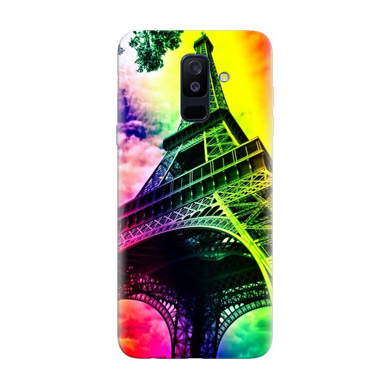 Husa silicon pentru Samsung Galaxy J8 2018, Eiffel Tower 002