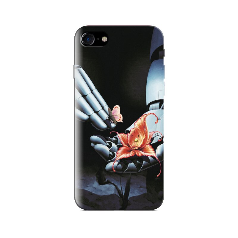Husa Iphone 8 Art Robot Hand With Flower