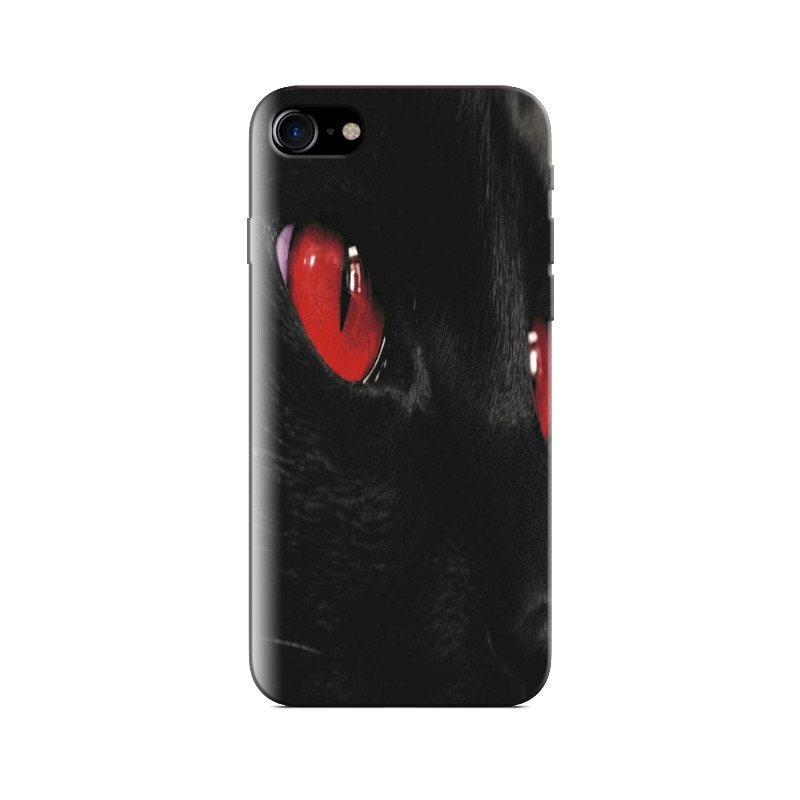 Husa Iphone 5s Black Cat With Red Eyes