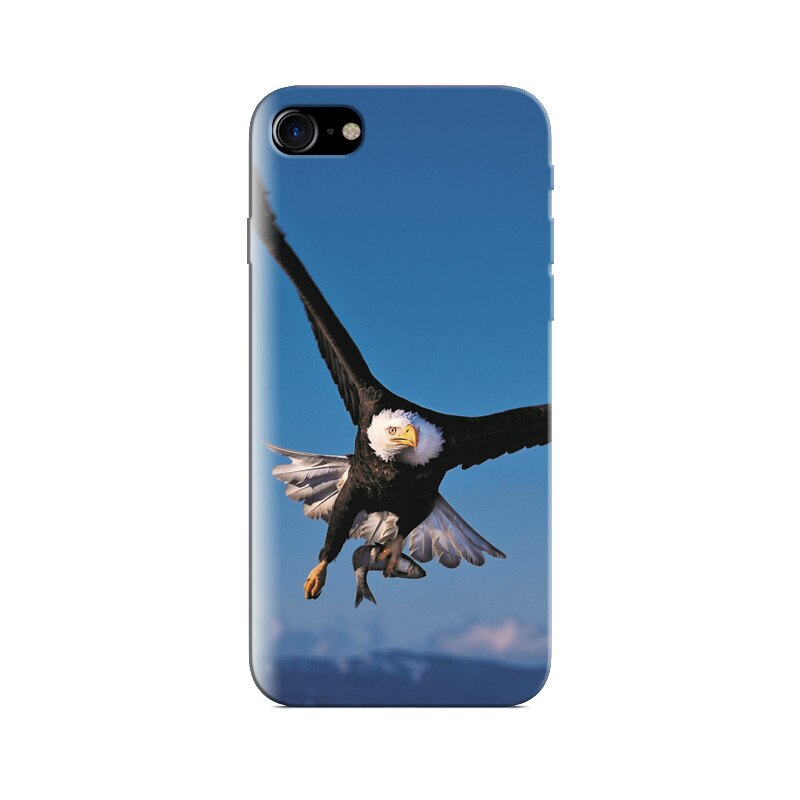 Husa Iphone 5s Beautiful Bird Eagle Fly High In Sky Background