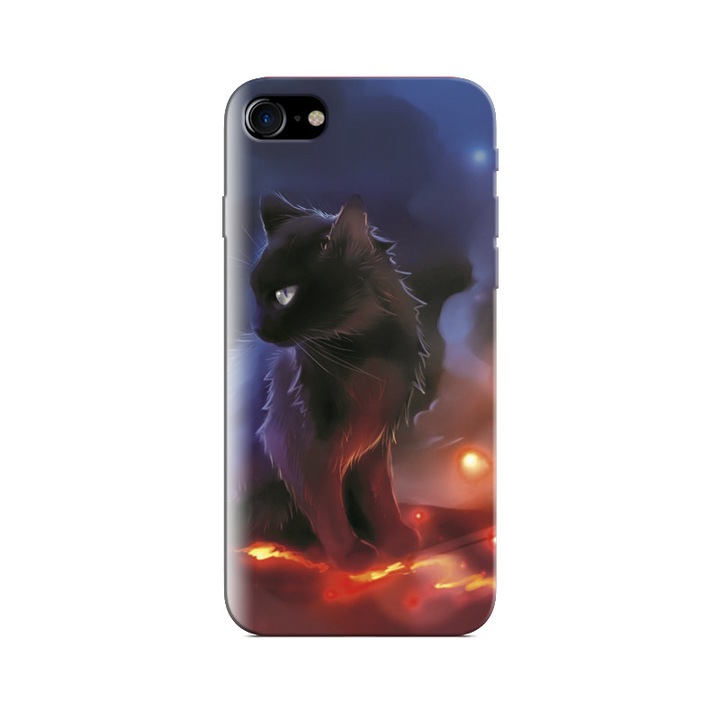 Iphone 5s tok Beautiful Cat Painting Art