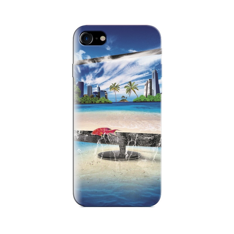 Husa Iphone 8 Attractive Art Of TV Screen