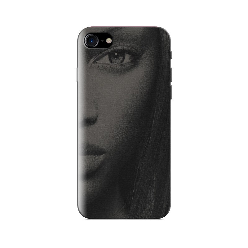 Husa Iphone 5s Black Beauty Girl Background