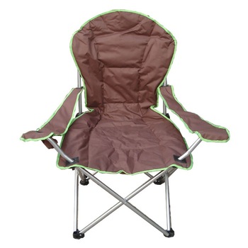 Scaun camping pliant structura metalica maro 60 x 60 x 105 cm Scaun camping pliant structura metalica maro 60 x 60 x 105 cm