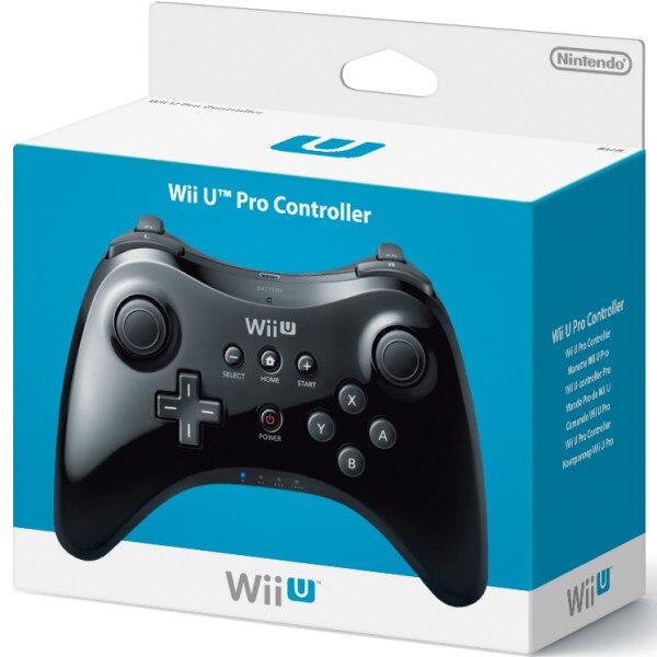 Controller Nintendo Pro pentru Nintendo Wii U, Black - eMAG.ro