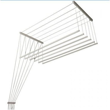 Uscator rufe de tavan, Familia, Metalic, 5 bare, 1.4 m Uscator rufe de tavan, Familia, Metalic, 5 bare, 1.4 m