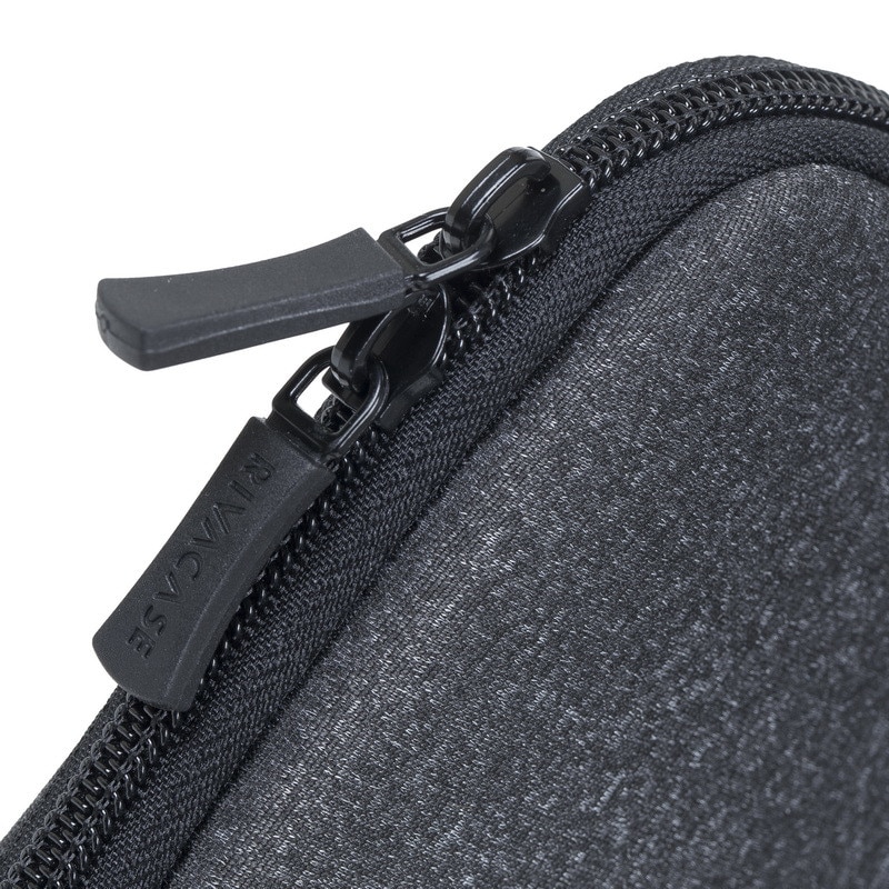 Husa laptop Rivacase Sleeve, Antisoc, 15.4", Dark Grey
