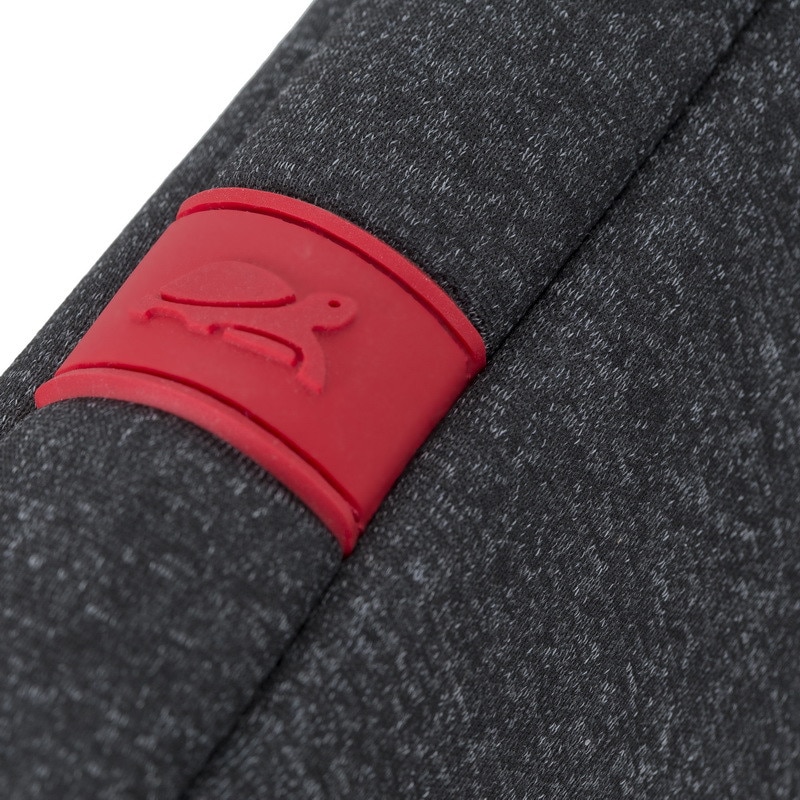 Husa laptop Rivacase Sleeve, Antisoc, 15.4", Dark Grey