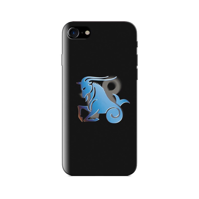 Husa Iphone 8 Capricorn Zodiac With Black Background