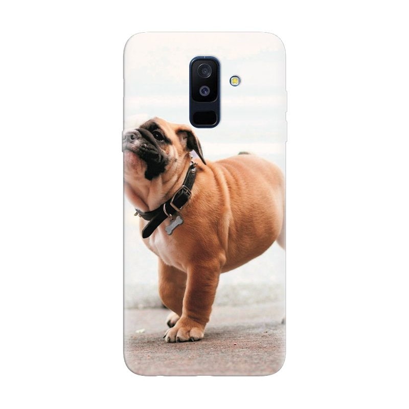 Husa silicon pentru Samsung Galaxy J8 2018, Little Dog Puppy Animal