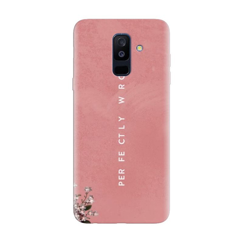 Husa silicon pentru Samsung Galaxy J8 Plus 2018, Perfectly Wrong