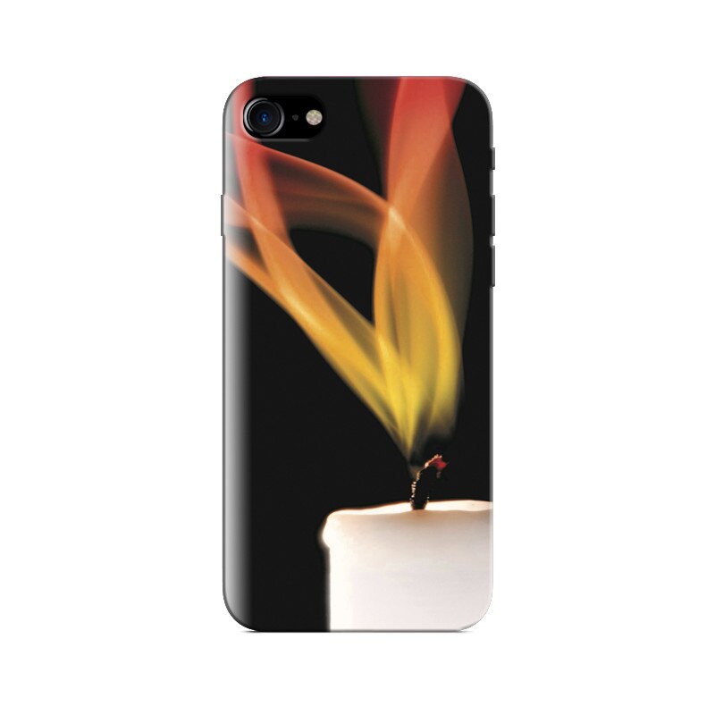 Husa Iphone 8 Candle Flame Background Close Up Photoshoot