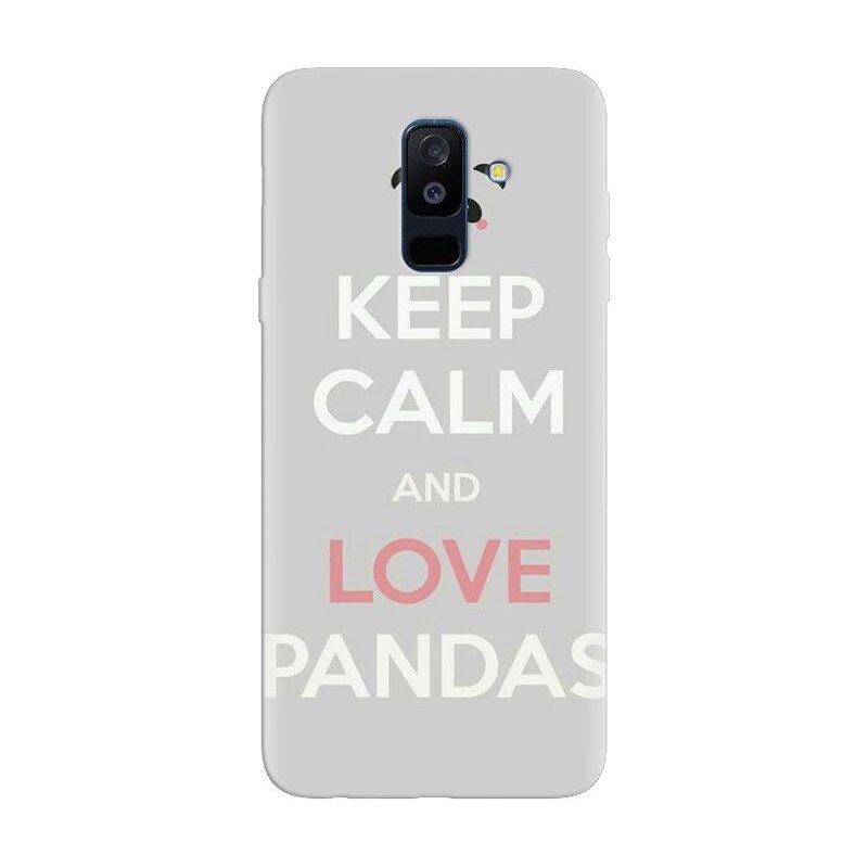 Husa silicon pentru Samsung Galaxy J8 Plus 2018, Panda Phone