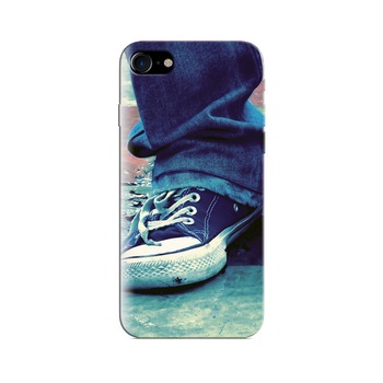 Husa Iphone 8 Blue Shoes Husa Iphone 8 Blue Shoes