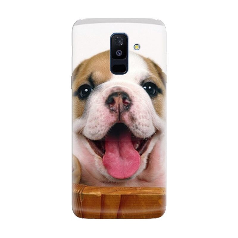 Husa silicon pentru Samsung Galaxy J8 Plus 2018, Puppies 002