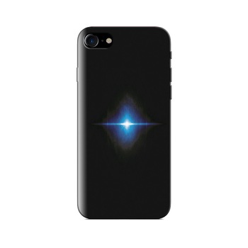 Husa Iphone 7 Black With Blue Lighting Husa Iphone 7 Black With Blue Lighting