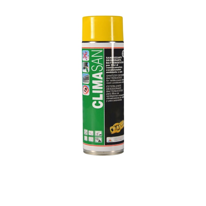 Facot Climasan fertőtlenítő / légfrissítő spray autóklíma karbantartáshoz, 600 ml