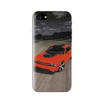 Husa Iphone 8 Dodge Challenger Orange Car Husa Iphone 8 Dodge Challenger Orange Car