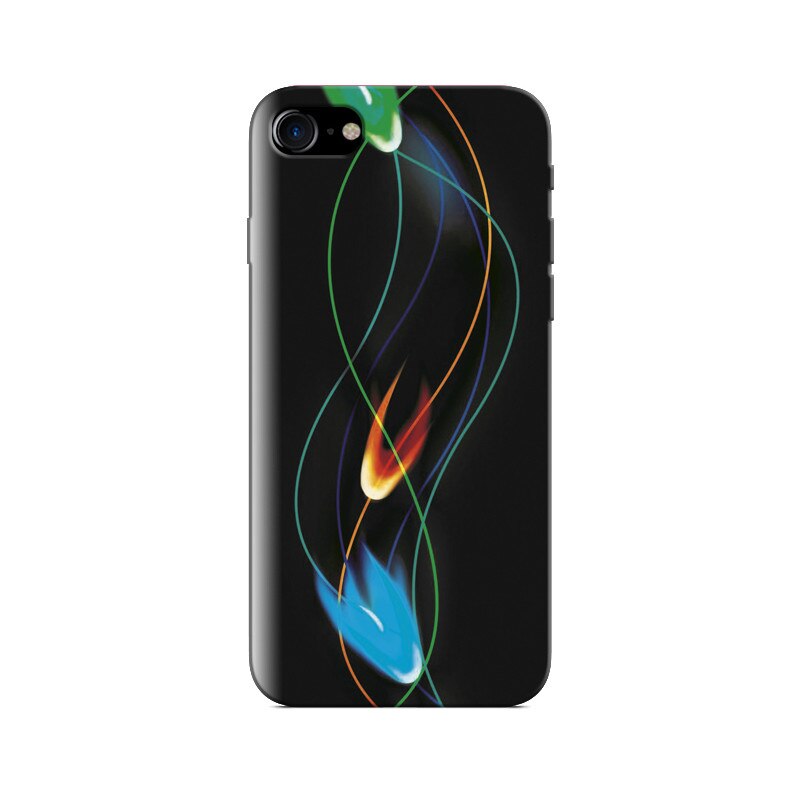 Husa Iphone 8 Flame Neon Art Hqs