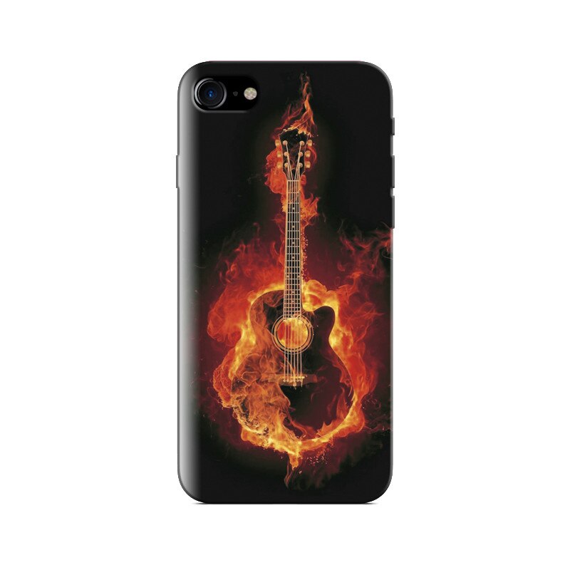 Husa Iphone 5s Fire Guitar Backgrounds