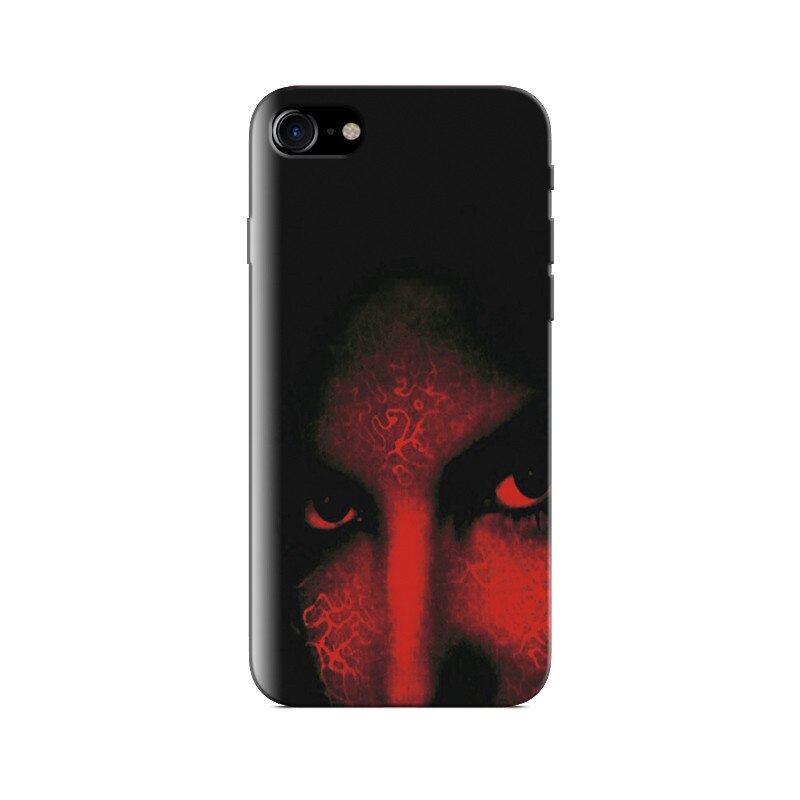 Husa Iphone 5s Girl Face In Red And Black