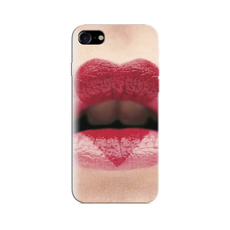 Husa Iphone 7 Girls Hot Strawberry Lipstick Background