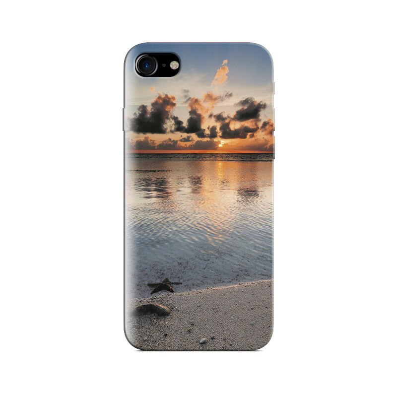 Husa Iphone 5s Early Morning Time On Beach Awesome View