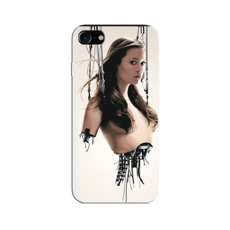 Husa Iphone 5s Female Beautiful Girl Robot