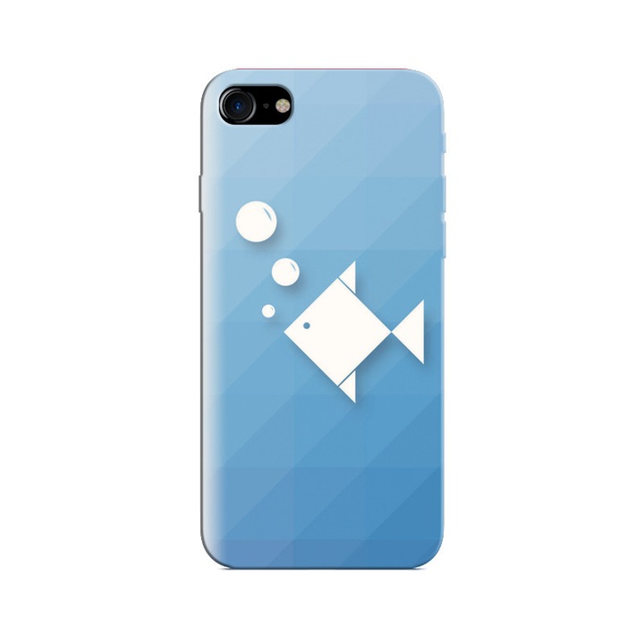 Husa Iphone 5s Fish Minimalism Hd