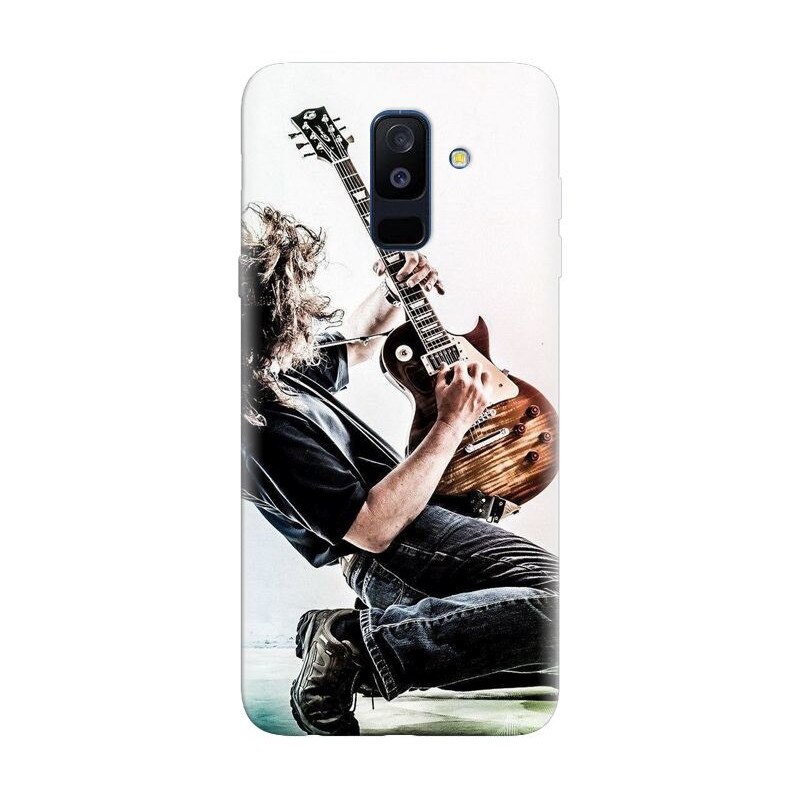 Husa silicon pentru Samsung Galaxy J8 Plus 2018, Rock Star