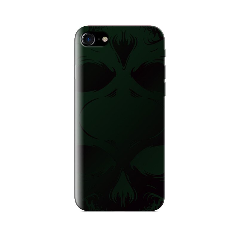 Husa Iphone 5s Green Skull Case