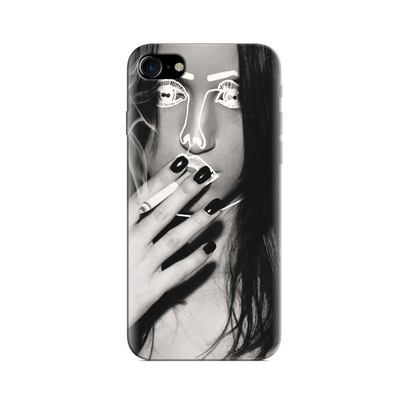 Husa Iphone 5s Hot Black Girl With Cigarate