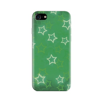 Husa Iphone 5s Lighting Stars With Green Background Husa Iphone 5s Lighting Stars With Green Background