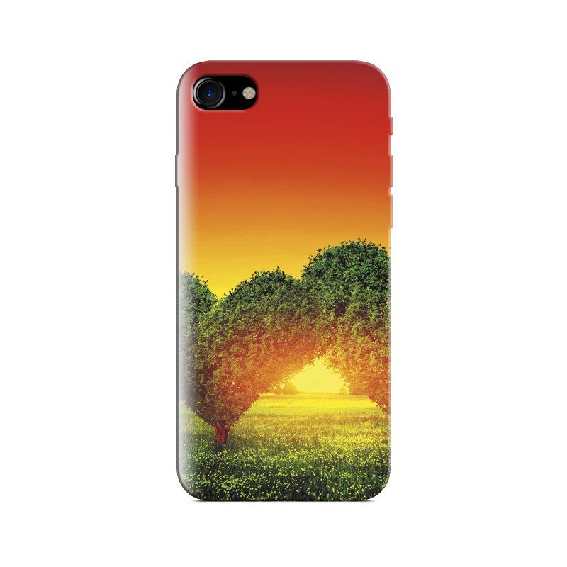 Husa Iphone 8 Heart Green Tree High Resolution