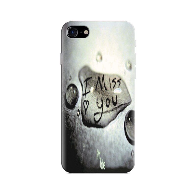 Husa Iphone 7 I Miss U Write In Drop Of Water Hqs