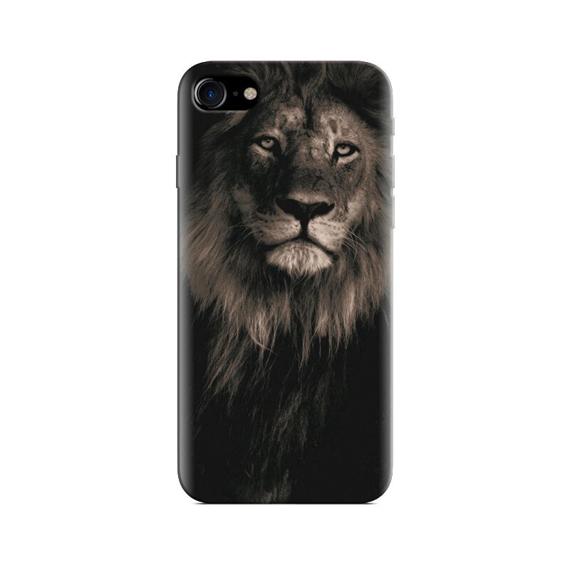 Husa Iphone 8 Lion With Black Background Bests