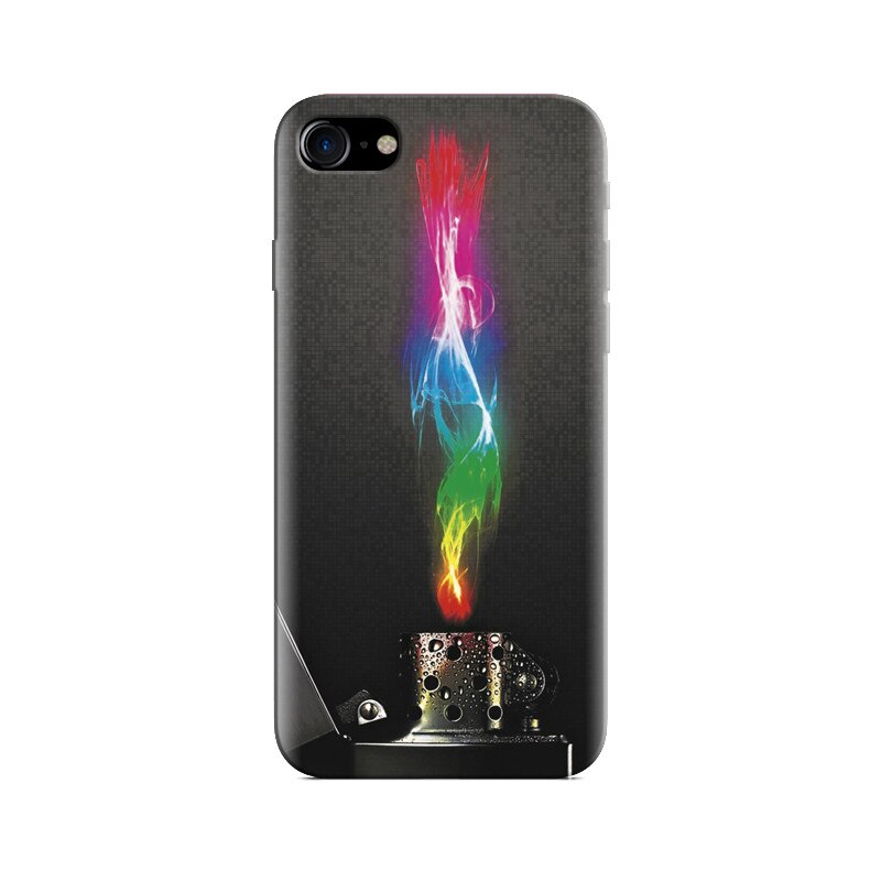 Husa Iphone 7 Lighter Lighting Fire Cool Background
